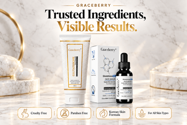 Glutathione Serum &amp; Face Wash Combo | Graceberry