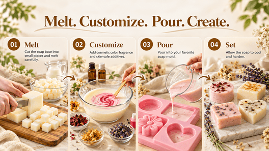 Graceberry Goat Milk Soap Base – Paraben-Free Melt and Pour Base for DIY Soap" / "Natural Goat Milk Melt &amp; Pour Soap Base | Custom DIY Soap Making