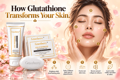 Glutathione Face Wash & Soap Combo – Graceberry Glow Duo Kit